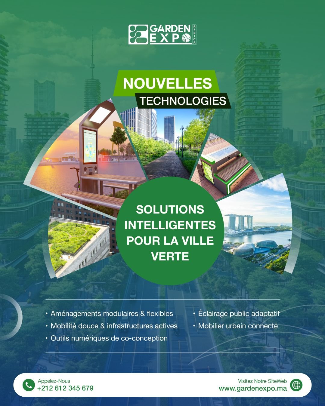 garden expo africa maroc salon octobre nouvelle technologie